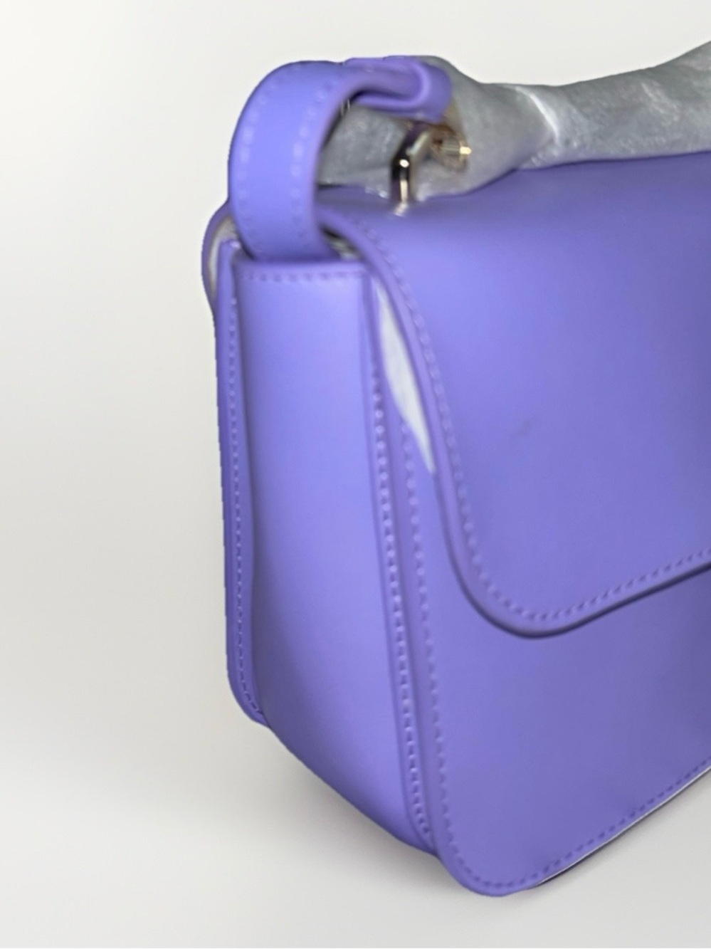 Furla BNWT Elisir Mini Crossbody Lilac Leather with Dust Bag - Picture 5 of 13